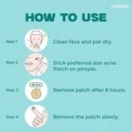 Femisafe Acne Pimple Patch: 72 Invisible, Waterproof Hydrocolloid Patches with 2% Salicylic Acid for Overnight Pus Reduction - Effective Spot Treatment for Active Surface Acne for Men & Women - Fast UK Delivery - Image 5