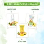Mamaearth Vitamin C Daily Glow Sunscreen with Vitamin C & Turmeric for Sun Protection & Glow | SPF 50 & PA++++ Protection | No White Cast | Lightweight & Non-Sticky | Brightens Skin | For All Skin Types | 50g x 2 - Fast UK Delivery - Image 7