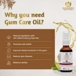 Maharishi Ayurveda Ayurdent Gum Care Oil - 100% Natural Oil Mouthwash for Soothing Dental Care, Anti-Plaque, Organic Sesame Oil-Based (50 ml) - Fast UK Delivery - Image 5