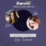 Deewal Indigo Leaf Hair Oil - 100% Chemical-Free | Natural Nutrients for Strong, Healthy Hair | Promotes Growth & Reduces Hair Fall | 100ml - Fast UK Delivery - Image 6