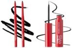 FACESCANADA Magneteyes Metallic Kajal Pencil - Black,0.35G (Pack Of 2) and FACES CANADA Magneteyes Eyeliner - Black, 3.5ml - Fast UK Delivery - Image 2