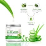 Attar Ayurveda Natural Aloe vera gel for Face, Skin & Hair (200 ml) | With Vit-E and Cucumber extracts | Non-Sticky, Free from Parabens, Silicon, Mineral oil - Image 4