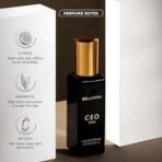 Bella Vita Luxury CEO MAN Eau De Parfum Intense CEO Man Body Perfume Lotion for Nourishing Hydrating Soft Supple & Healthy Skin with Argan Oil & Shea Butter 200 Ml - Fast UK Delivery - Image 4