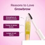 Bella Vita Organic Growbrow - Eyelash, Lashes & Eyebrows Hair Growth & Volume Serum With Castor, Onion Oil & Vitamin E, 12 ML - Fast UK Delivery - Image 5