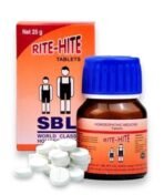 KRIG'S Sbl Rite Hite Tablets Homeopathic-Pack Of 1 Bottle-30 Days Pack - Fast UK Delivery - Image 2