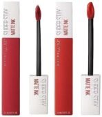 Maybelline Liquid Lipstick 20 Pioneer (Matte) - Fast UK Delivery - Image 2