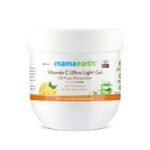 Mamaearth Vitamin C Ultra Light Gel Oil-Free Moisturizer For Face, Body and Hands; with Vitamin C & Aloe Vera Water for Glowing Hydration - 200 ml - Fast UK Delivery