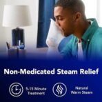 Vicks Personal Sinus Steam Inhaler with Soft Face Mask Face Humidifier with Targeted Steam - Aids with Sinus Problems, Congestion and Cough, Works With Vicks VapoPads (not included) - Fast UK Delivery - Image 7