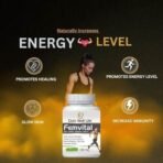 Fem Vital 60 Capsule Civic Welllife FemmeVital Harmony Capsules Boost in stamina and vitality - Fast UK Delivery - Image 3