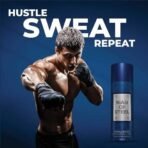 DENVER Man Of Steel Drill & Challenge Deodorant Body Spray - 200ML Each (Pack of 2) - Fast UK Delivery - Image 3