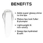 RENEE Hot Lips Clear Lip Gloss 4.5ml, High-Glossy Shine Enriched with Vitamin E | Lightweight, Non Sticky Hydrating Formula - Fast UK Delivery - Image 3