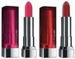 Maybelline New York Color Sensational Creamy Matte Lipstick, 691 Rich Ruby, 3.9g and Maybelline New York Color Sensational Creamy Matte Lipstick, 630 Flaming Fuchsia, 3.9g - Fast UK Delivery - Image 2