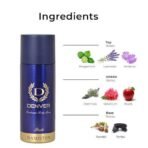 DENVER Pride Deo - 165ML & Black Code Nano - 50ML (Combo Pack of 2) | Long Lasting Deodorant Spray For Men - Fast UK Delivery - Image 7