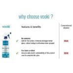 Vooki Ecofriendly Smooth Glass Surface Cleaner, Non-Toxic, for All Types of Glass Surfaces, Home and Commercial Use - 500ml - (Pack of 1) - Fast UK Delivery - Image 7