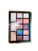 Aklaris Gorgeous Colors Eyeshadow & Highlighter Mix Palette 23.5g, Multicolor | Long-Lasting & Highly Pigmented - Fast UK Delivery - Image 3