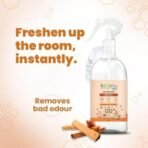 Koparo Clean Natural Air Freshener | 300ml | Fragrance -Sandalwood & Saffron | Added Essential Oils with Long lasting Fragrance |No Chemical | No Parabens - Fast UK Delivery - Image 3