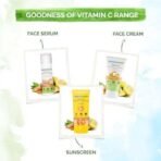 Mamaearth Vitamin C Daily Glow Sunscreen with Vitamin C & Turmeric for Sun Protection & Glow | SPF 50 & PA++++ Protection | No White Cast | Lightweight & Non-Sticky | Brightens Skin | For All Skin Types | 80 g - Fast UK Delivery - Image 7
