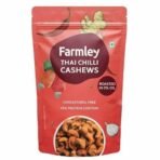 Farmley Roasted Thai Chilli Flavour Cashews 160g I I Rich in Protein, Magnesium, and Phosphorus, No Artificial Colours - Fast UK Delivery - Image 2