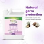 Koparo Natural Hand Wash Liquid | 5 Litres | Lavender Fragrance | Ph Balanced Infused With Glycerin & Tea Tree Oil Germ Protection | Safe For All Skin Types | Plant Based | Safe For Kids - Fast UK Delivery - Image 3