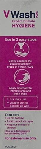 VWash Expert Intimate Hygiene - 20 ml - Fast UK Delivery - Image 5