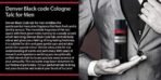 DENVER Black Code Premium Body Talc - 100Gm (Pack of 3) | Scented Talcum Powder - Fast UK Delivery - Image 6