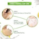 Mamaearth Vitamin C Moisturizing Lotion Soap(Value Pack of 4) - 125 g X 4 Units | Deeply Cleanses | Moisturizing Bathing Bar | Brightens Skin | Nourishes Dry Skin | Non-Drying | 76% TFM Grade 1 Soap - Fast UK Delivery - Image 6