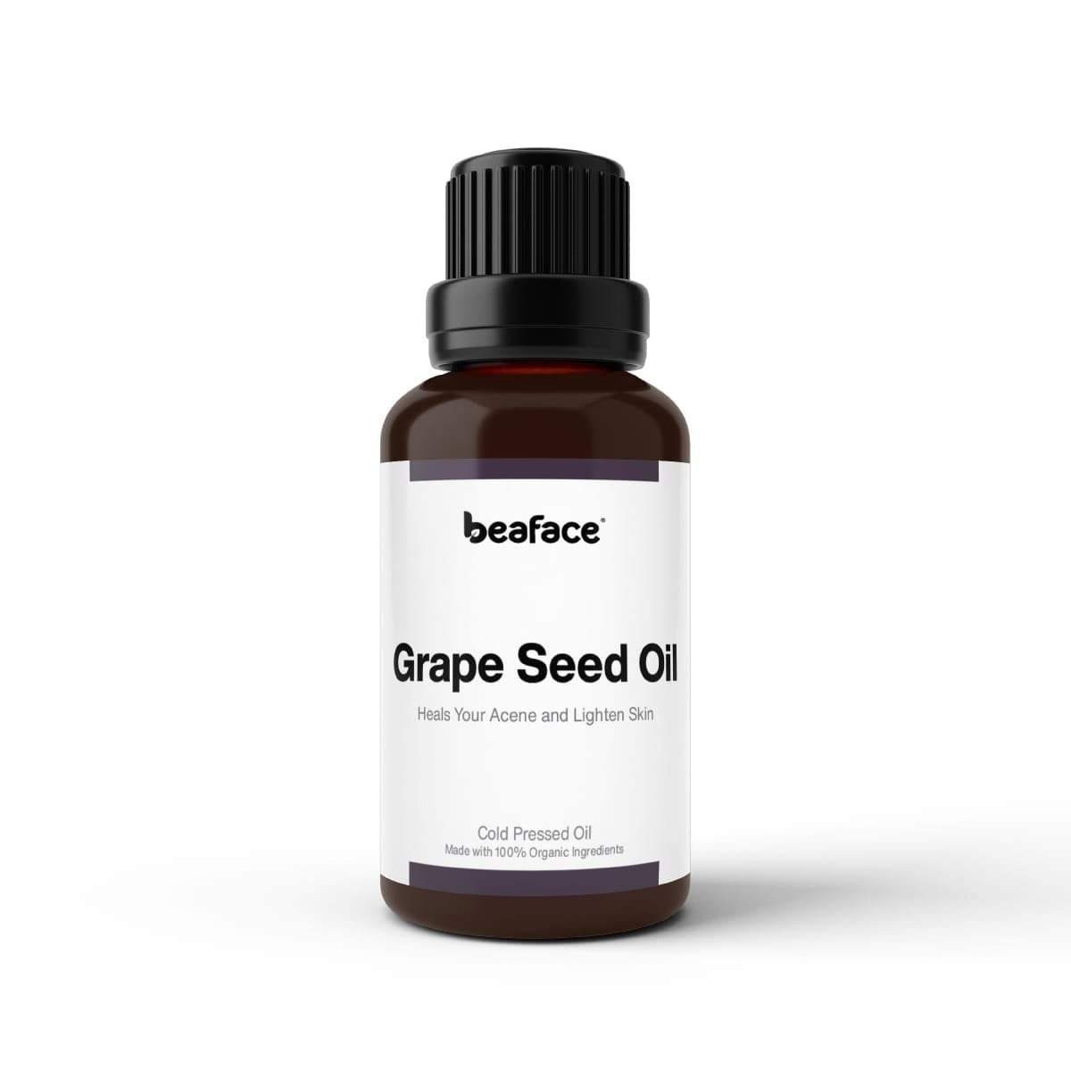 uk41OMPtWiW7L-1-1.jpg Beaface GrapeSeed Oil Cold Pressed Pure and Natural Carrier Oil,Grape Seed Oil for Skin and Hair -50 ml - Image 1
