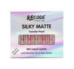Recode Silky Matte | Multicolor 5 Shades of Liquid Lipstick Combo Pack | Long Lasting 12Hrs | 5x1.25ml | Goodness Extracts of Rosehip & Shea Butter - Fast UK Delivery - Image 2