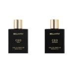 Bella Vita Luxury Ceo Man Liquid Eau De Parfum Ceo Woman Eau De Parfum With Bergamot Tonka & Vanillapremiumlong Lasting Woody & Fruity Fragrance Scent For Women 100 Ml,Black - Fast UK Delivery