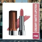 Maybelline New York Color Sensational Creamy Matte, 660 Touch of Spice, 3.9g with FREE Color Sensational Creamy Matte 507 Almond Pink - Fast UK Delivery - Image 7