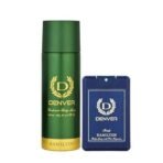DENVER Hamilton Deo - 200ML & Pride Pocket Perfume - 18ML | Combo Deodorant Spray - For Men (218 ml, Pack of 2) - Fast UK Delivery - Image 2