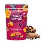 Farmley Berries Mix 160g | 8-In-1 Healthly Snacks Contains Cranberry,Black Raisins,Strawberry,Black Currant & More (Pack of 1) - Fast UK Delivery - Image 3