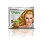 Nisha Cream Hair Color Rich Bright Long Lasting Hair Colouring For Ultra Soft Deep Shine 100% Grey Coverage Conditioning With Natural Herbs Golden Blonde (Pack of 6) - Fast UK Delivery - Image 2