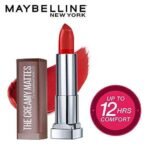 Maybelline New York Color Sensational Creamy Matte Lipstick, 640 Red Liberation, 3.9g and Maybelline New York Colossal Kajal, Black, 0.35g - Fast UK Delivery - Image 5
