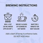 Bechef Flower Tea - Blue Butterfly Pea Tea - 25 gm|| Herbal tea || Relives Stress || Iced Tea || Skin and Hair Well being| - Fast UK Delivery - Image 5