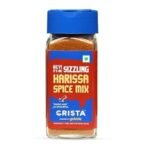 CRISTA Sizzling Harissa Spice Mix | Exotic Middle East Seasoning | Made with Premium Red Chillies | Vegan | Zero added Colours, Fillers, Additives & Preservatives | 45 gms - Image 2