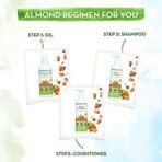 Mamaearth Almond Shampoo With Cold Pressed Almond Oil And Vitamin E - 250 ml - Fast UK Delivery - Image 7