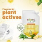 Koparo Organic Dishwash Liquid | 2 Litres | Orange and Sweet Lime Fragrance | Natural & Plant Based With Tea Tree Oil Germ Protection | Baby & Pet Safe1 - Fast UK Delivery - Image 3