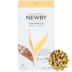 Newby Chamomile Tea Bags | 25 Pieces | 100% Organic Chamomile Flower Herbal Green Tea | Light and Gentle Taste With Subtle Floral Flavor | Steep Hot or Iced | 37.5 gm - Fast UK Delivery - Image 3