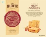 Cafe Niloufer Premium Fruit Biscuits 400 g | Tutti-frutti and Cashews | Hyderabad's choice - Fast UK Delivery - Image 3