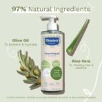 Mustela Organic Cleansing Gel 400ml - Gentle and Safe Baby Wash - Fast UK Delivery - Image 5