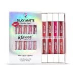 Recode Silky Matte Liquid Lipstick Combo - Smudge-Proof,Transfer-Proof,Long Lasting,Infused with Rosehip & Shea Butter- Perfect for Gifting, Wedding, Special Occasions, Travel Pack of 10 - Fast UK Delivery - Image 3