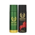 DENVER Hamilton & Sporting Club Champ Deo - 200ML Each (Pack of 2) Long Lasting Deodorant Spray - For Men (400 ml, Pack of 2) - Fast UK Delivery - Image 2