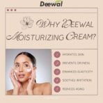 Deewal Deep Moisturizer Cold Cream with Aloe Vera & Vitamin E | Enriched with Glycerin for Soft & Nourished Skin | Face, Hand & Body Cream | Non-Greasy & Instant Hydration - Fast UK Delivery - Image 5
