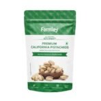 Farmley Premium California Roasted Salted Pistachios | 200 g | Pista, Dry Fruits, Pistachios, Nutritious & Crunchier Pista Nuts, Tasty & Healthy Snacks (Pack of 1) - Fast UK Delivery - Image 2