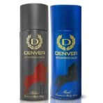 DENVER Sporting Club Rider Deo & Goal Deo (200ML Each, Pack of 2) Long Lasting Deodorant Spray - For Men - Fast UK Delivery - Image 2