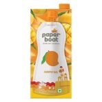 Paper Boat Aamras, Mango Fruit Juice, No Added Preservatives and Colours (1L) - Fast UK Delivery - Image 2