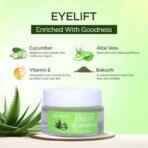 Bella Vita Organic EyeLift Hydrating Natural Under Eye Cream Gel for Dark Circles, Puffy Eyes, Wrinkles & Removal of Fine Lines for Women & Men, 20 gm - Fast UK Delivery - Image 5