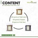 ATTAR AYURVEDA Methi, Ajwain, Kali Jeeri Seeds Combo Pack(400 Grams) - Fast UK Delivery - Image 5