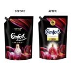 Comfort Perfume Deluxe,Desire,Fabric Liquid Conditioner Crafted With French Perfume Fragrances,2 Ltr Pouch,Floral,Orange - Fast UK Delivery - Image 4